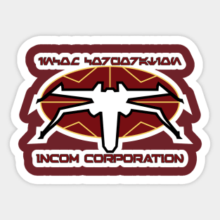 Incom Corporation Sticker